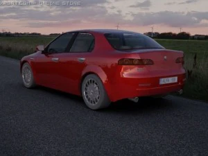 alfa romeo 159 3D Model
