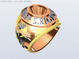 mans ring 3D Модель
