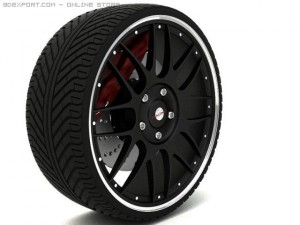 car rim and brakes 3D Model