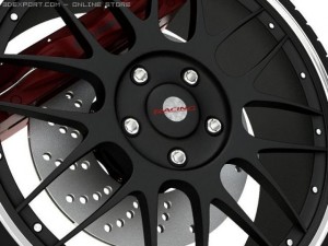 car rim and brakes Modèle 3D