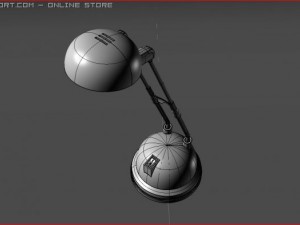 desk lamp Modèle 3D
