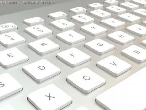 apple wireless keyboard 3D Model