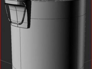 pedal bin 3D Model