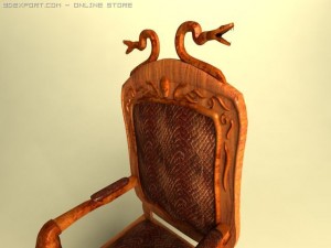 snake chair 3D Model