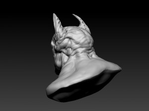 battman zbrush sculpt 3D Model