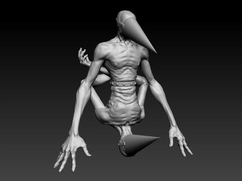 double zbrush sculpt 3D Model .c4d .max .obj .3ds .fbx .stl .blend