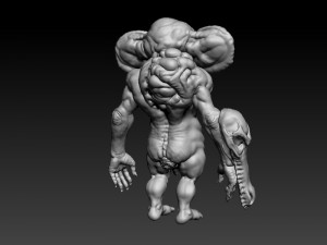 cheburashko zbrush sculpt 3D Model