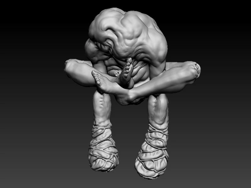 ichi zbrush sculpt 3D Model .c4d .max .obj .3ds .fbx .stl .blend 