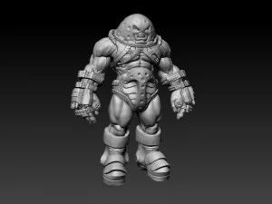 Juggernaut zbrush scolpire Modello 3D