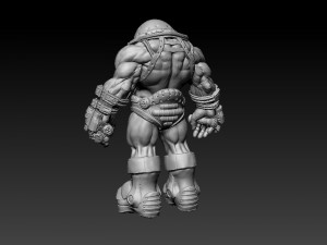 juggernaut zbrush sculpt Model 3D