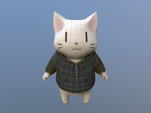cat kawaii 3D Model