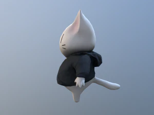 cat kawaii 3D Model