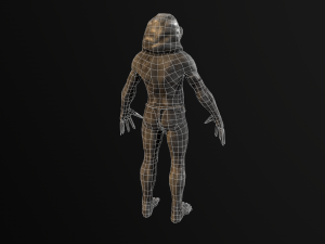 bumbklaat tribe men Model 3D