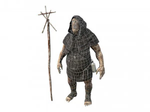 witch 3D Model