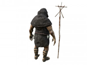 witch Model 3D