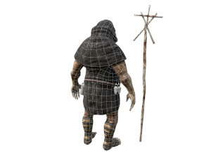 witch Model 3D