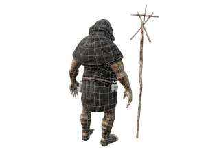 witch 3D Model