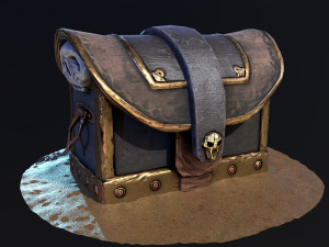 pirates chest 3D Model