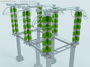 electric isolator Modèle 3D