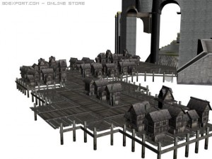castle 3D मॉडल
