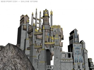 castle 3D मॉडल