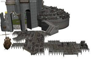 castle 3D Model