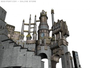 castle 3D मॉडल