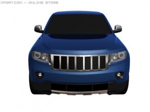 jeep grand cherokee 2011 Model 3D