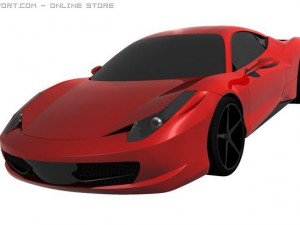 ferrari 458 italia 2011 Model 3D