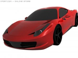 ferrari 458 italia 2011 3D Model