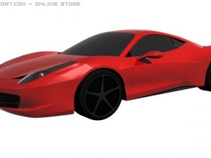 ferrari 458 italia 2011 Modelo 3D