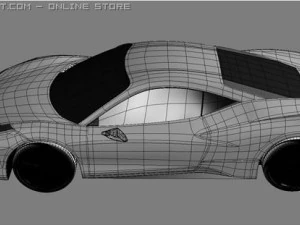 ferrari 458 italia 2011 3D Model