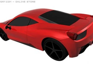 ferrari 458 italia 2011 3D Model
