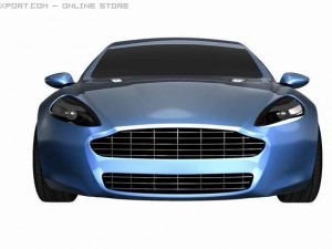 aston martin rapide 2010 Modelo 3D