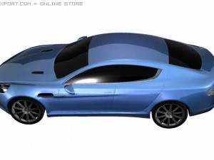 aston martin rapide 2010 Modelo 3D