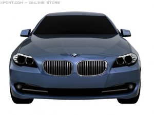 bmw 5 series 2011 3D Model