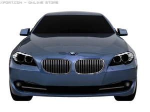 bmw 5 series 2011 3D Model