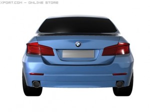 bmw 5 series 2011 3D Model