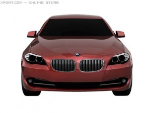 bmw 5 series 2011 3D Model