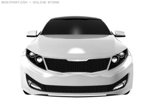 kia optimamagentis 2011 Model 3D