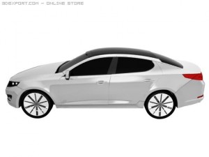 kia optimamagentis 2011 3D मॉडल