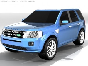 land rover freelander 2 2011 3D Model