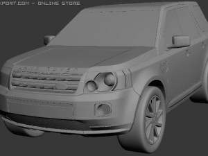 land rover freelander 2 2011 3D Model