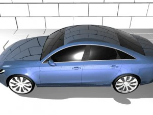 audi a6 2012 3D Model