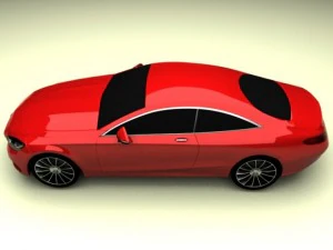 मर्सिडीज़बेंज क्लास कूप 2015 3D मॉडल