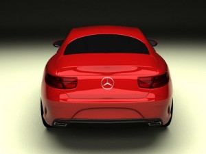 mercedesbenzs class coupe 2015 3D 模型