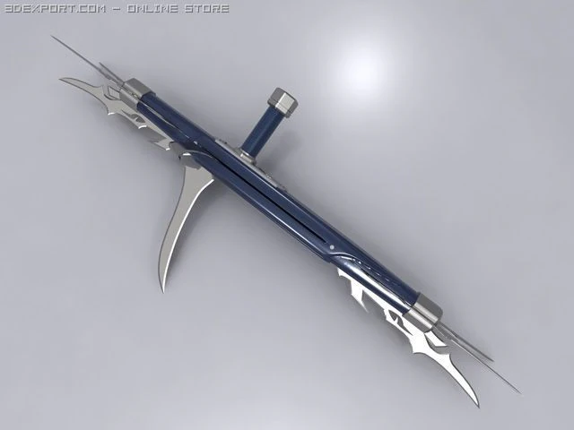 ryujin tonfa Modello 3D .c4d .max .obj .3ds .fbx .stl .blend 