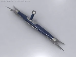 ryujin tonfa Modello 3D