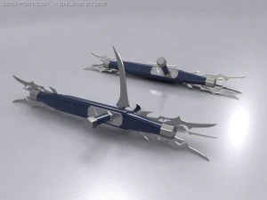 ryujin tonfa Modello 3D