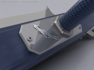 ryujin tonfas 3D मॉडल